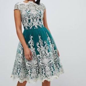 Emerald Green Chi Chi London Dress